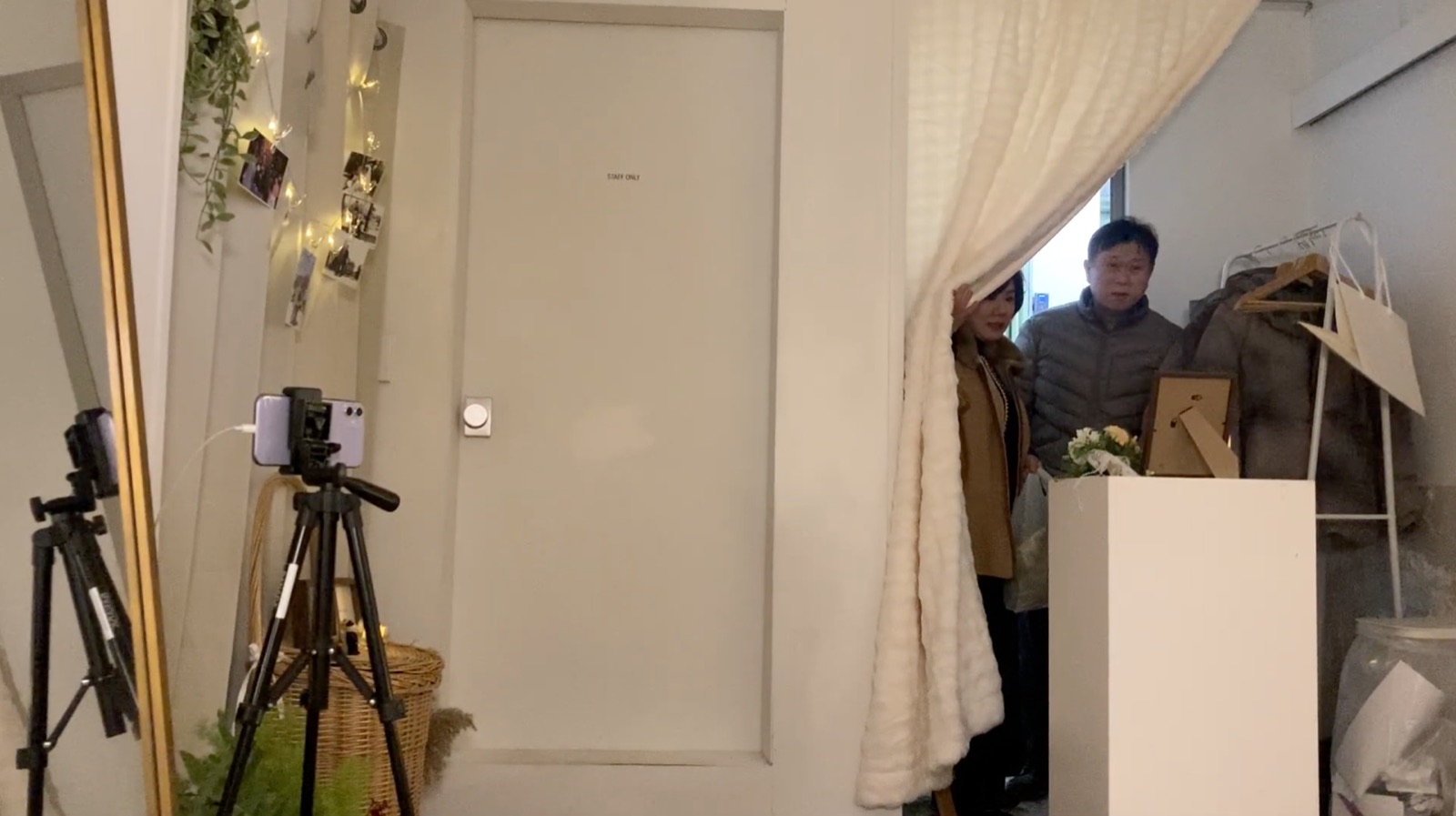 현장 영상 촬영 세팅